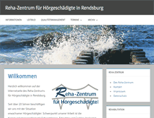 Tablet Screenshot of hoergeschaedigt.de